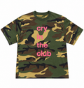 Cry in the Club Tee— Pink Camo (Large Text)
